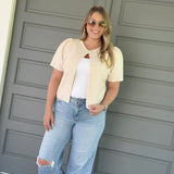 Coventry Sweater - Ivory Beige