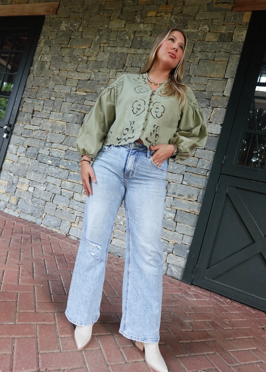 Courtney Wide Leg Jean