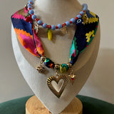 Double Layer Scarf Necklace