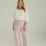 Hip & Profess Trousers - Dusty Pink