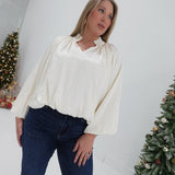 Courtship Blouse - Cream