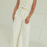 Rue Relaxed Fit Pants - Ivory
