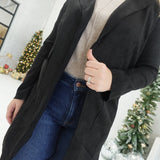 Late Calls Suede Jacket - Black