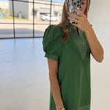 Fable Or Truth Mini Dress - Green