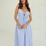 Parsons Midi Dress - Lt Blue