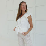 Blaine Bubble Sleeve Top
