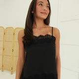 Downtowner Satin Set - Black