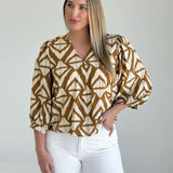 Hues Your Lover Top - Beige