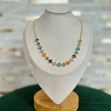 Shapes Gemstone Necklace