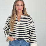 Keyes Stripe Sweater