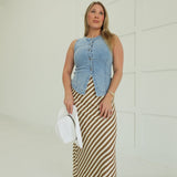 Rowan Denim Vest Top