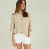 Lighter Spring Layer Cardi - Khaki