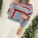 Put To Test Sweater - Blue Combo