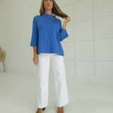 Vista Belle Sweater - French Blue