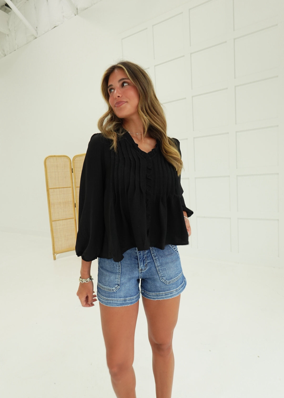 DeMarco Blouse - Black