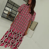 Syd Midi Dress - Berry