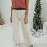 On A Whim Stretch Pants - Beige