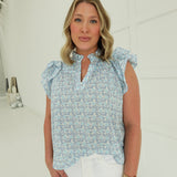 Billies Blue Top