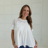 Cara Applique Blouse