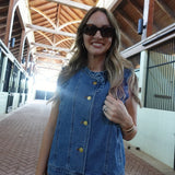 Aria Denim Vest