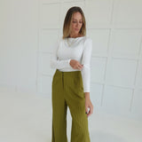 Sibly Trouser Pants - Olive
