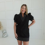 Fable Or Truth Mini Dress - Black