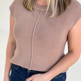 Feeling Fall Sweater Top - Tan