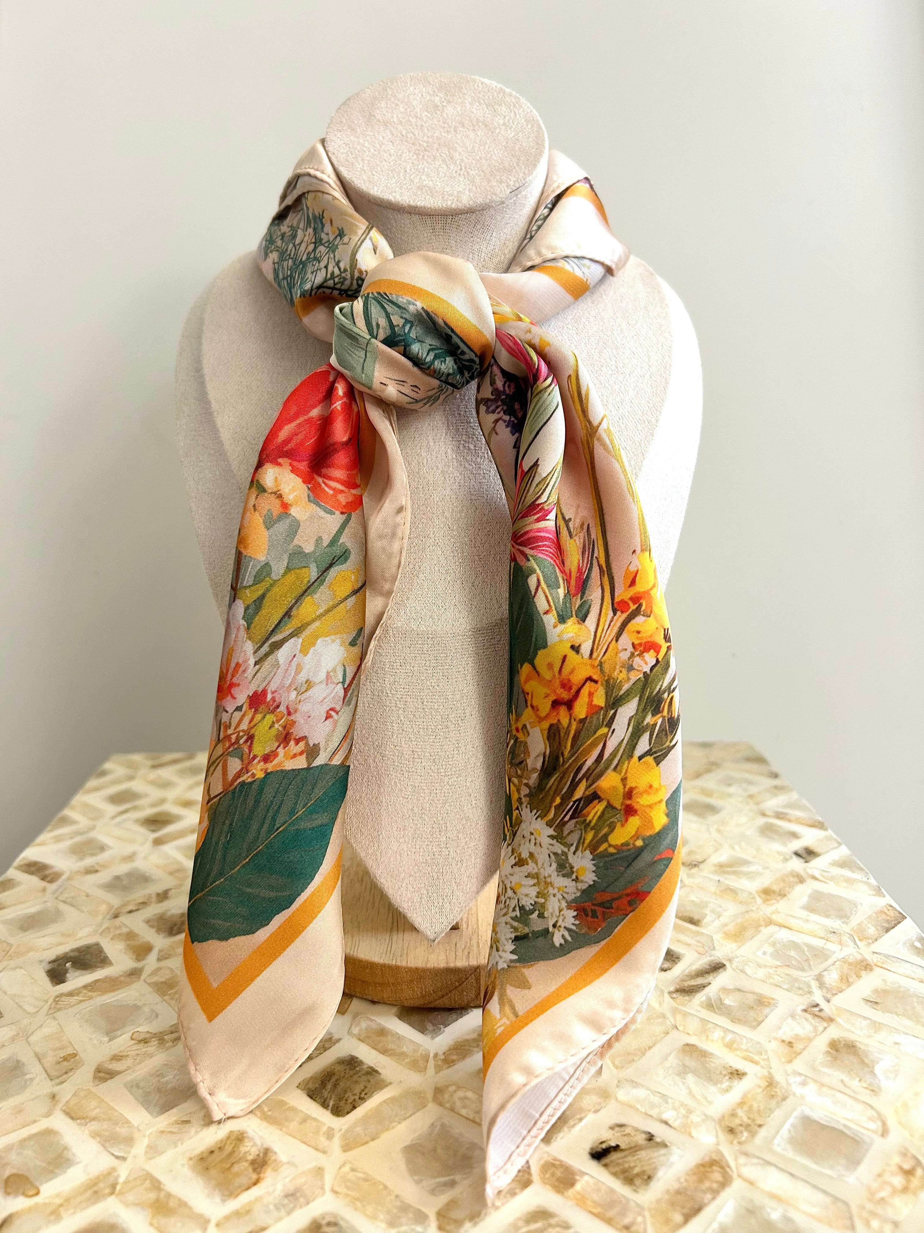 Wildflowers Neck Scarf