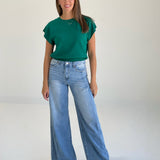 Donna Wide Leg Jeans