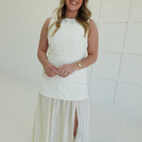 Night Before Midi Dress - White