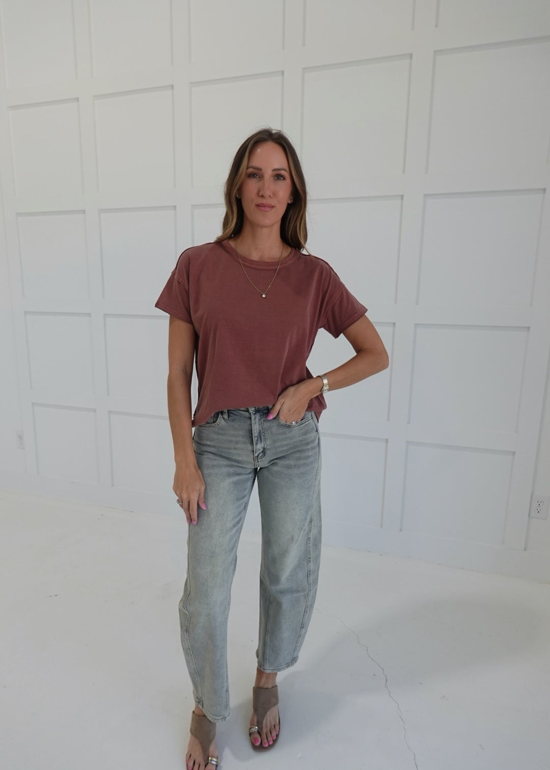 Just a Basic Tee - Terra