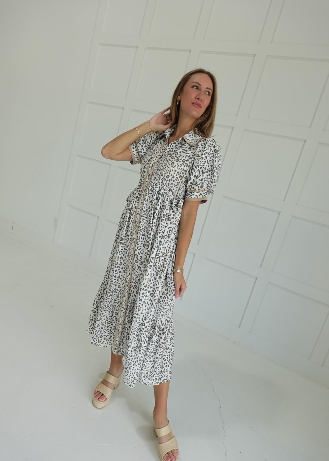 Lacy Midi Dress
