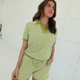 Tell-All Textured Set - Lime