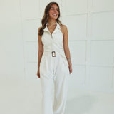Lorenz Jumpsuit - Oatmeal