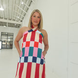 Charity Colorblock Dress