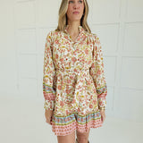 Pleasantly Floral Mini Dress