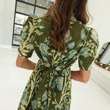 Estelle Mini Dress - Olive