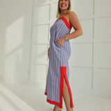 Collette Midi Dress - Chambray