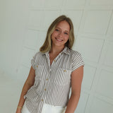 Connecticut Blouse - Mocha