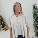 The Jane Top - Cream