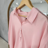 Days Go By CoverUp Top - L Pink