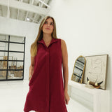 Ramona Mini Dress - Crimson