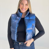 Urban Puffer Vest - Blue