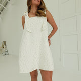 Natasha Mini Dress - Cream
