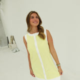 Margot Mini Dress - Light Yellow