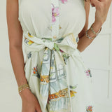 Uptown Midi Dress - Cream