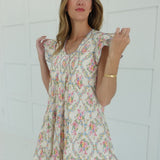 Picket Fences Mini Dress