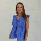 Beckoning Poplin Top