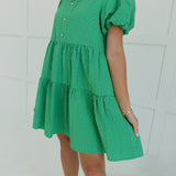 Chaney Mini Dress - Green