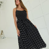 Betty Basque Waist Dress